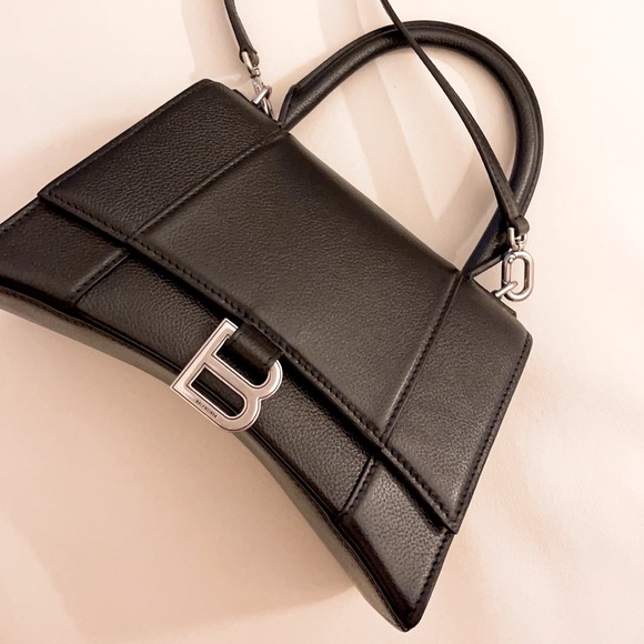 [NEW] BALANCIAGA SMALL HOURGLASS IN BLACK - Picture 7 of 7